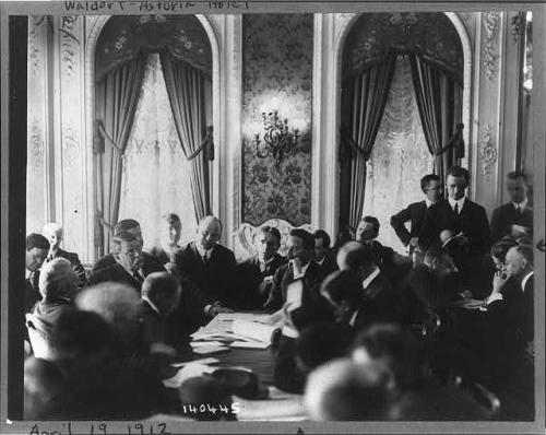 1912 Titanic-US-Senate-Hearings Waldorf Astoria NY